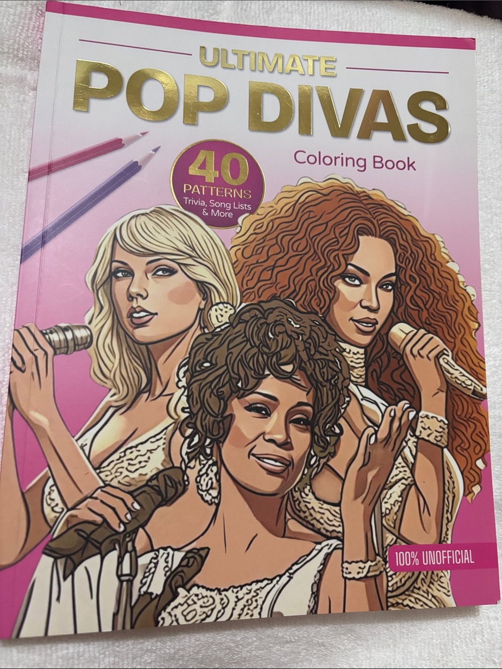 NWT Ultimate Pop Divas Coloring Book